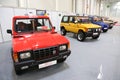 ARO 10 collection of epoch cars at at SIAB, Romexpo, Bucharest, Romania