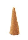 Aroma incense cone isolated Royalty Free Stock Photo