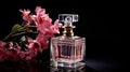 aroma perfume with flower Royalty Free Stock Photo