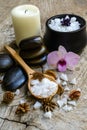 Aroma spa set Royalty Free Stock Photo