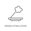 Aroma stimulation icon. Trendy Aroma stimulation logo concept on