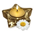 Aromatherapy candle Royalty Free Stock Photo