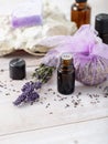 Aromatherapy composition with lavender essential oil