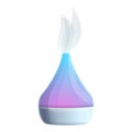 Aromatherapy diffuser icon, cartoon style