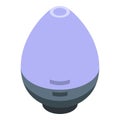 Aromatherapy diffuser icon, isometric style