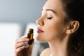 Aromatherapy Essential Oil Smell Therapy Royalty Free Stock Photo