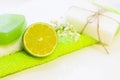 Aromatherapy green concept Royalty Free Stock Photo