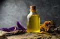 Aromatherapy oil spa wellnes bio Royalty Free Stock Photo