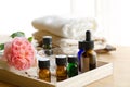 Aromatherapy oils for beauty treatment