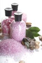 Aromatherapy salts Royalty Free Stock Photo