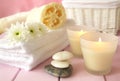 Aromatherapy spa treatment Royalty Free Stock Photo
