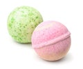 Aromatic bath bombs Royalty Free Stock Photo