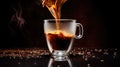 aromatic caffeine coffee drink energetic