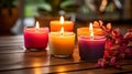 Aromatic Candles\' Warm Glow