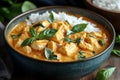Creamy Thai Chicken Curry Royalty Free Stock Photo
