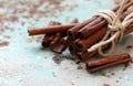 Aromatic cinnamon spice