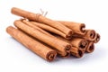 Aromatic Cinnamon sticks. Generate Ai