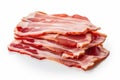 Aromatic Fresh bacon. Generate Ai