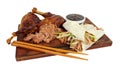 Aromatic half crispy duck Royalty Free Stock Photo