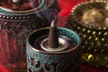 Aromatic incense cones Royalty Free Stock Photo