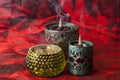 Aromatic incense cones Royalty Free Stock Photo