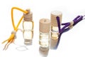 Aromatic oils, aroma bottle. Aromatherapy background