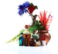Aromatic perfumes and oils Royalty Free Stock Photo
