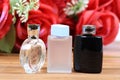 Aromatic spa oils and perfumes Royalty Free Stock Photo