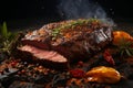 Aromatic spices elevate juicy rib eye, a gastronomic delight