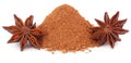 Aromatic star anise Royalty Free Stock Photo