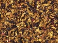 Aromatic tea made from fruits, spices and nuts. Royalty Free Stock Photo