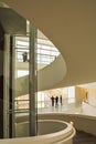 Aros art museum - interior spiral stairway