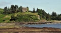 Aros Castle Ruin, Aros Mains, Mull, Argyll and Bute, Scotland, U.K. 