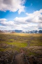 Around iceland Royalty Free Stock Photo