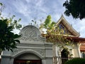 Around temple of Bells , Bangkok