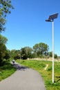 The approximately 6 km long cycle path around the Zegerplas