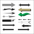 arows symbol illustrations vector