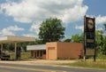 Arp, TX - May 8, 2025: Abandoned Gas Station Located in Arp, TX Royalty Free Stock Photo
