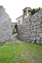 Arpino, Italy - Historical site on the top of the village