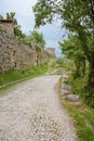 Arpino, Italy - Historical site on the top of the village