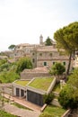 Arpino`s high ancient town Italy Royalty Free Stock Photo