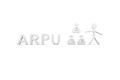 ARPU concept white background 3d Royalty Free Stock Photo