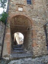 Arqua Petrarca town in Padua, Italy