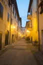 Arquata Scrivia (Italy) by night