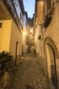 Arquata Scrivia (Italy) by night