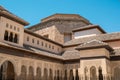 Arquitectura de arte nazarÃÆÃÂ­ en el patio de los leones de la Alh