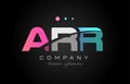 ARR a r r three letter logo icon design