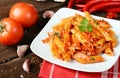 Arrabiata pasta