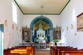 ARRAIAL AJUDA - BAHIA, BRAZIL JULY 13 2023: Interior da igreja matriz Nossa Senhora d\'Ajuda em Porto Seguro, BA, Brasil