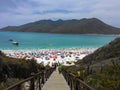 Arraial do Cabo Beach in Rio de Janeiro summer Royalty Free Stock Photo